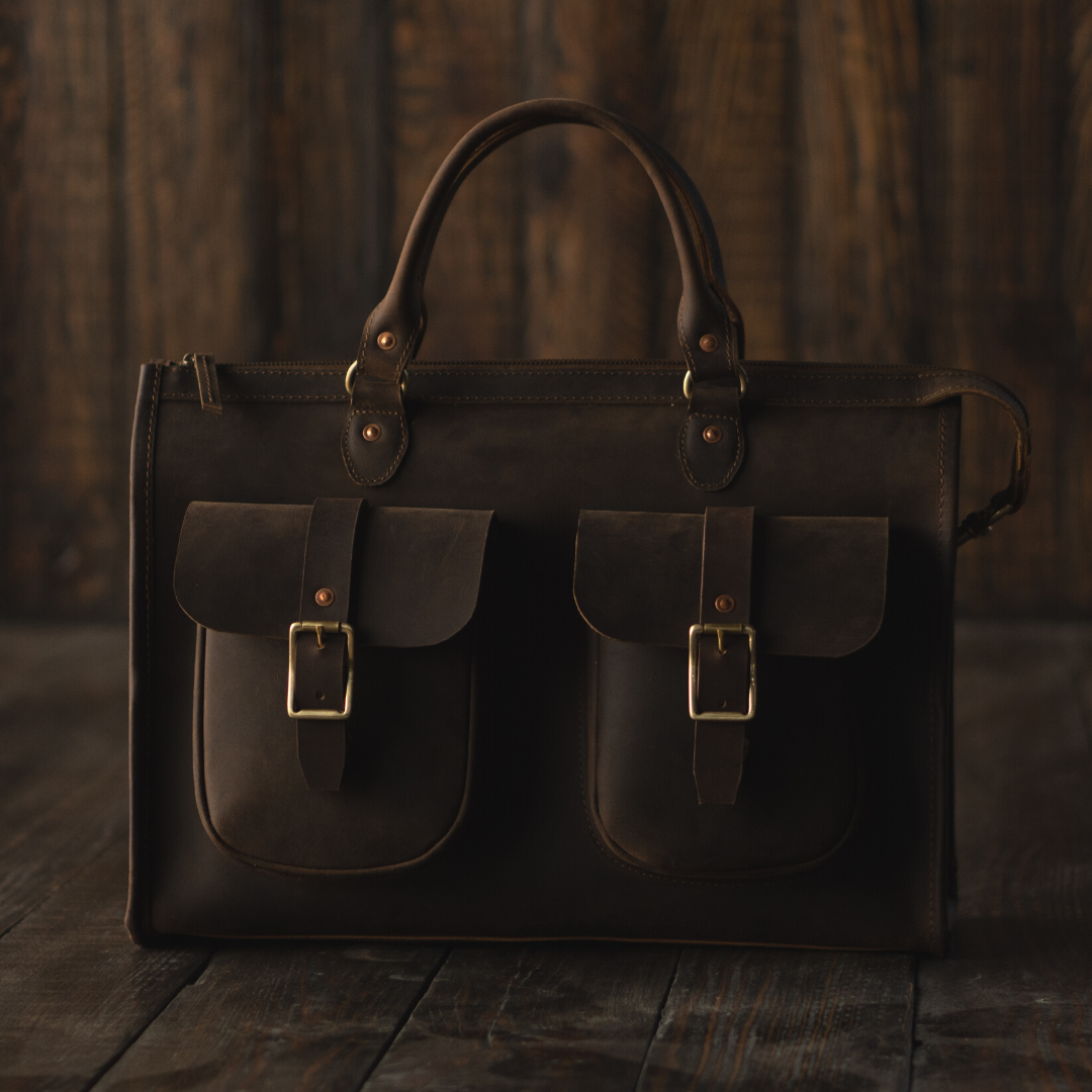 Diplomat Briefcase (Vintage Brown)