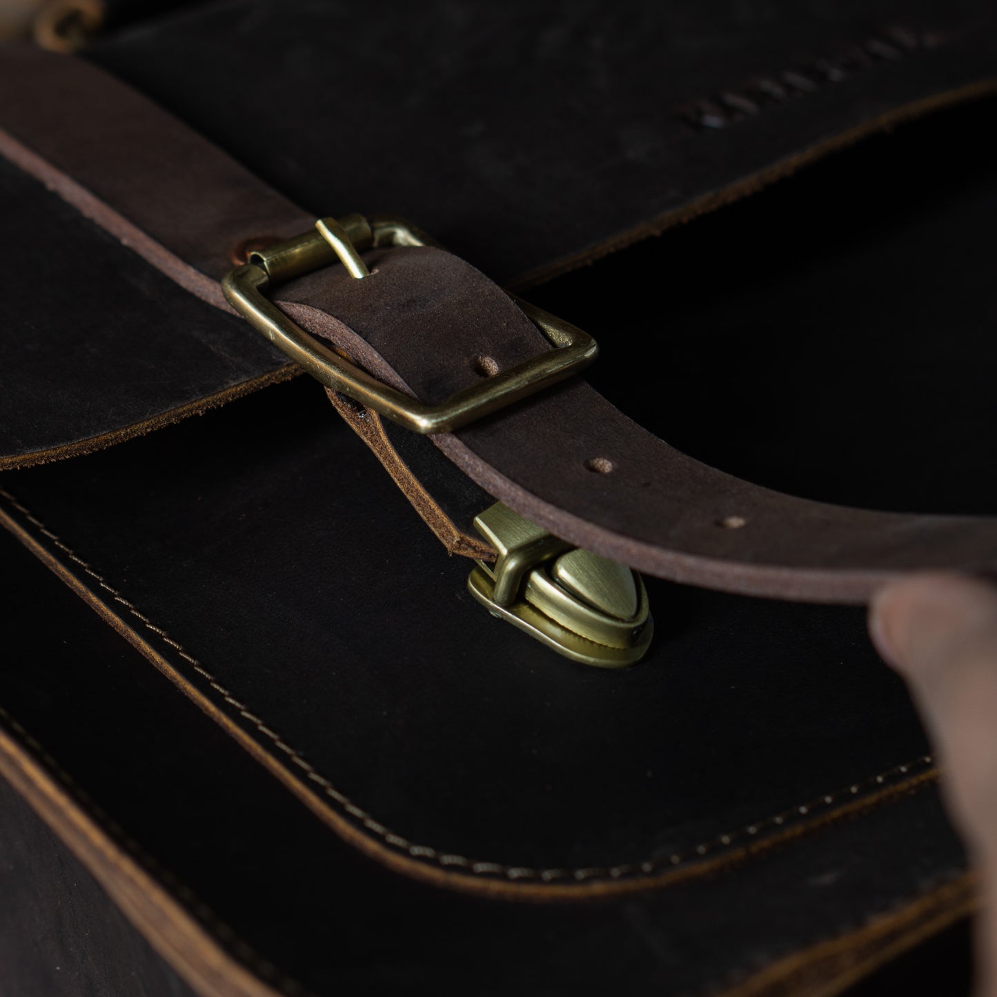 Brooklyn Satchel (Vintage Braun)
