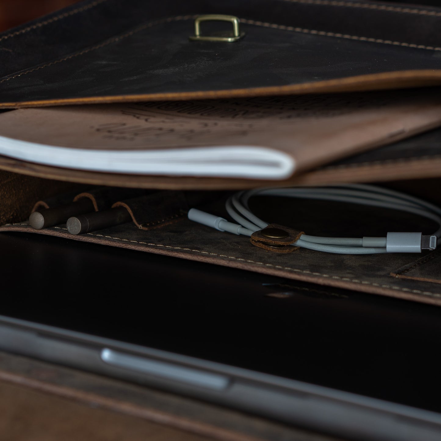 Brooklyn Satchel (Vintage Braun)