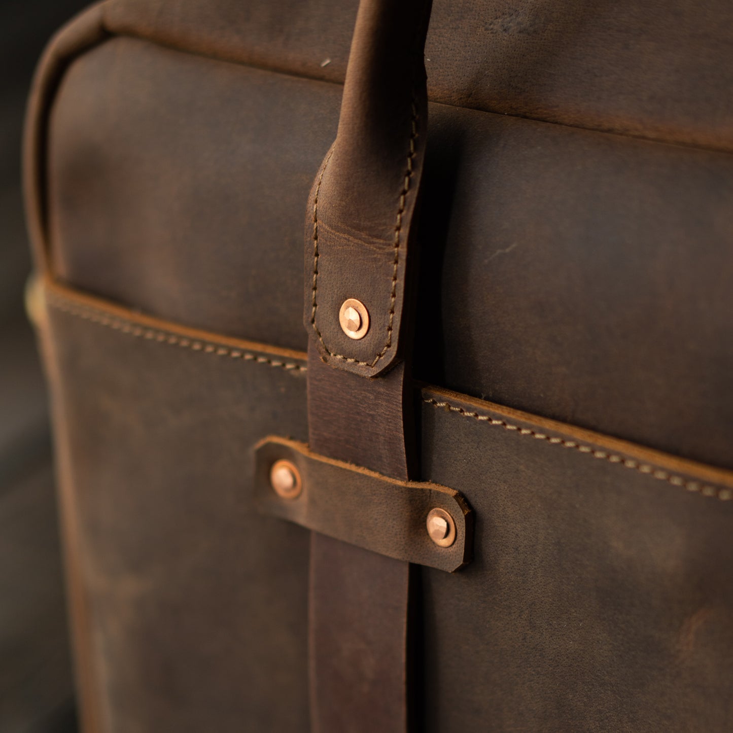 Boston Briefcase (Vintage Brown)