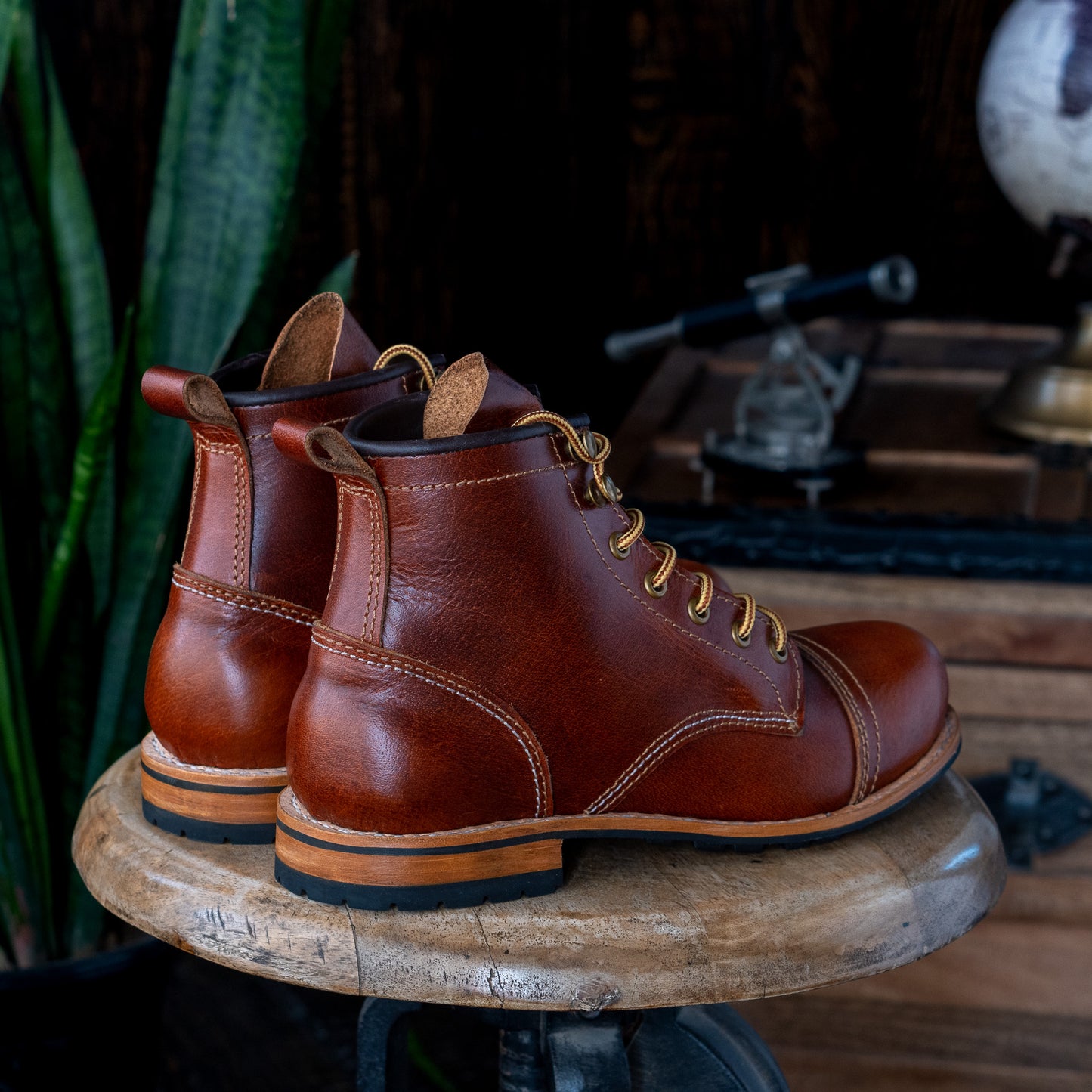 Bottes Ranger pour femmes (Saddle Tan) Goodyear Welted