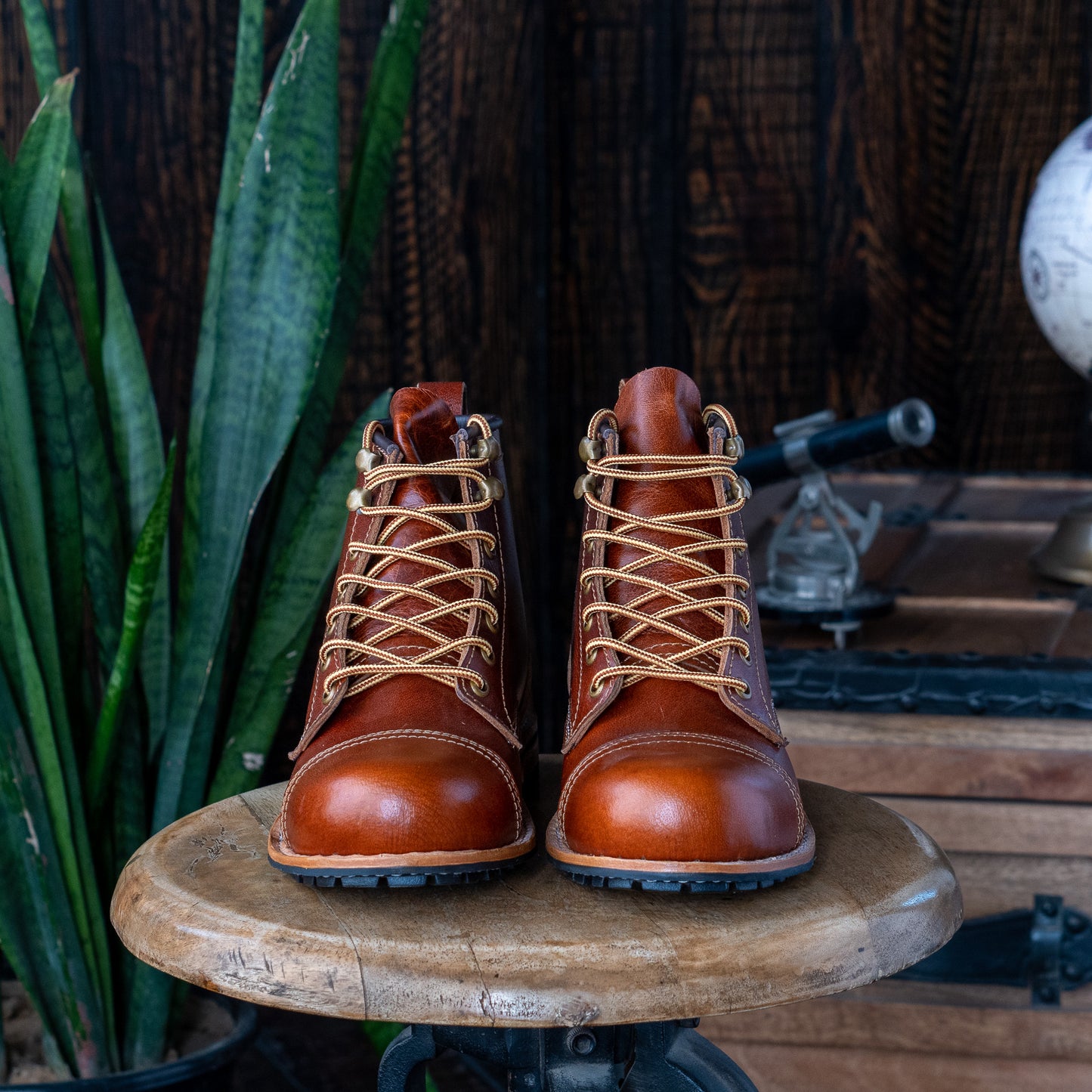 Bottes Ranger pour femmes (Saddle Tan) Goodyear Welted