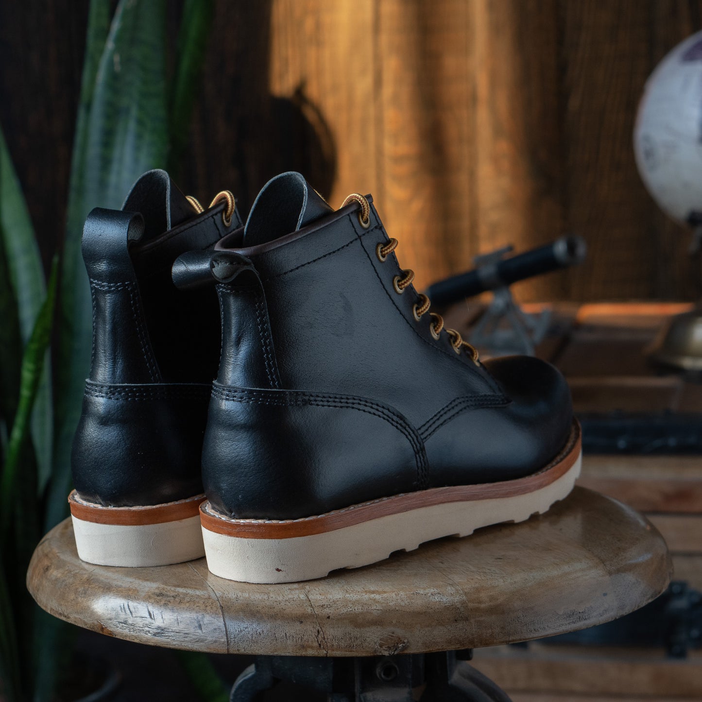 Field Boots (Raven Black) Goodyear Welted