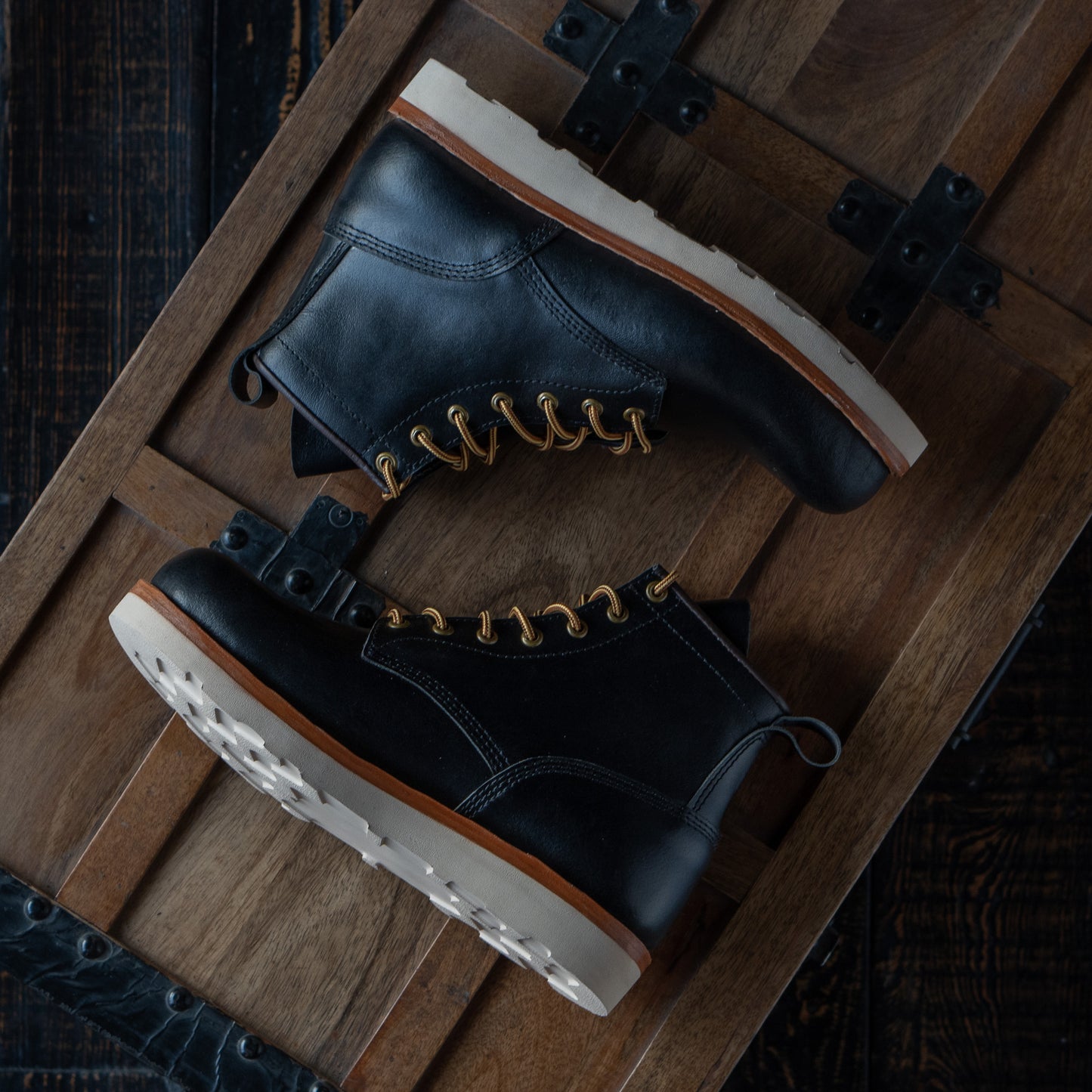 Field Boots (Raven Black) Goodyear Welted