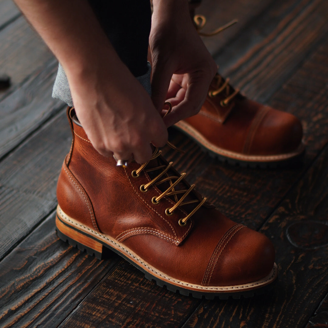 Ranger Boots 6" (Saddle Tan) Goodyear Welted