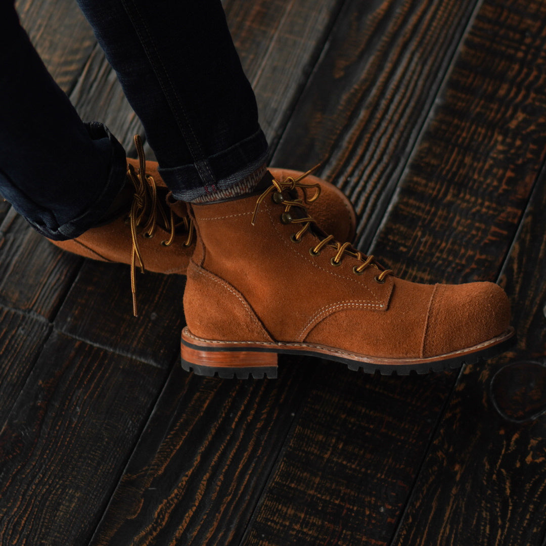 Ranger Boots (Rough Out Suede) Goodyear Welted