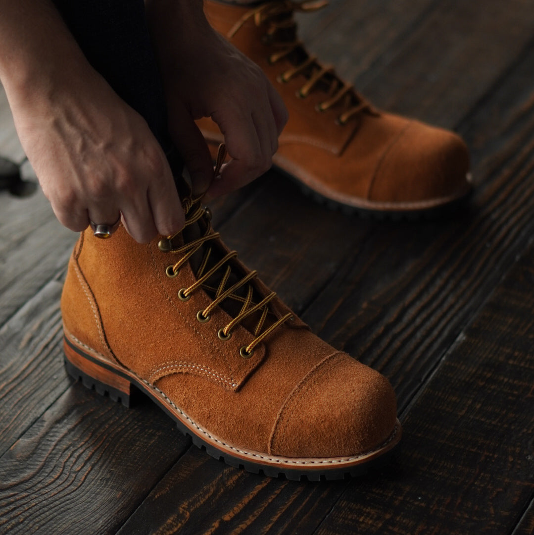 Ranger Boots (Rough Out Suede) Goodyear Welted