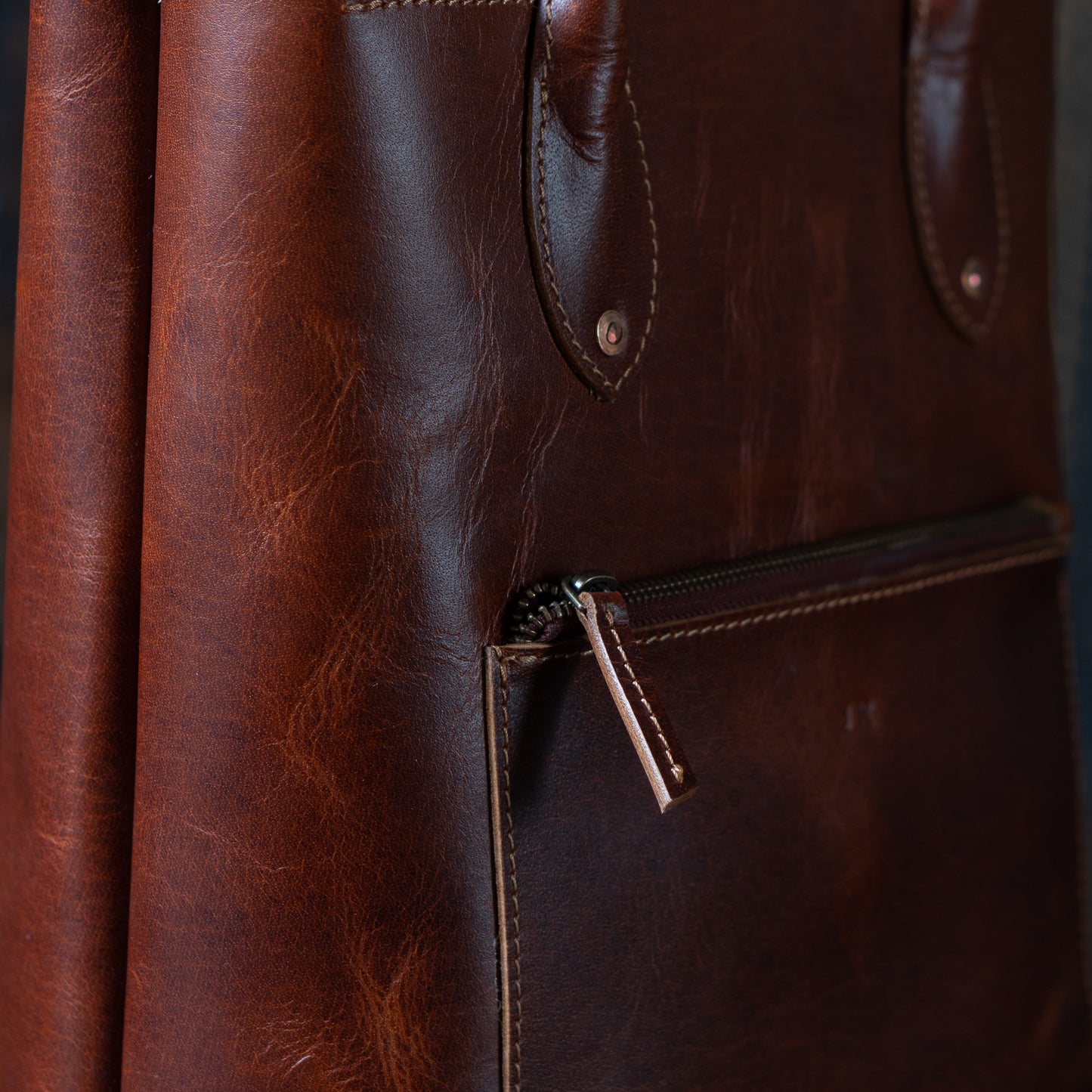Jessica Tote Bag (Saddle Tan)