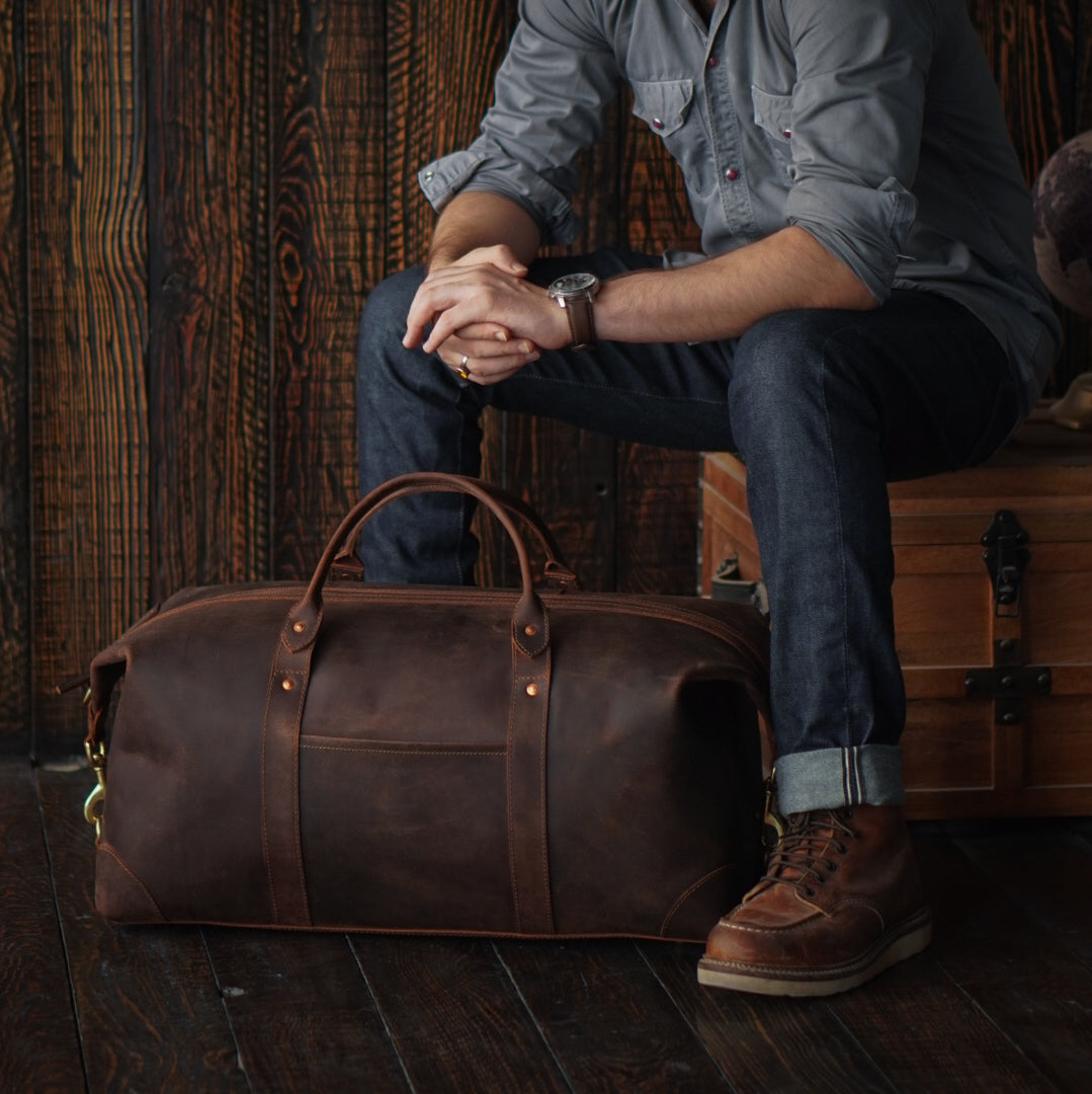 Heritage Duffle (Vintage Brown)