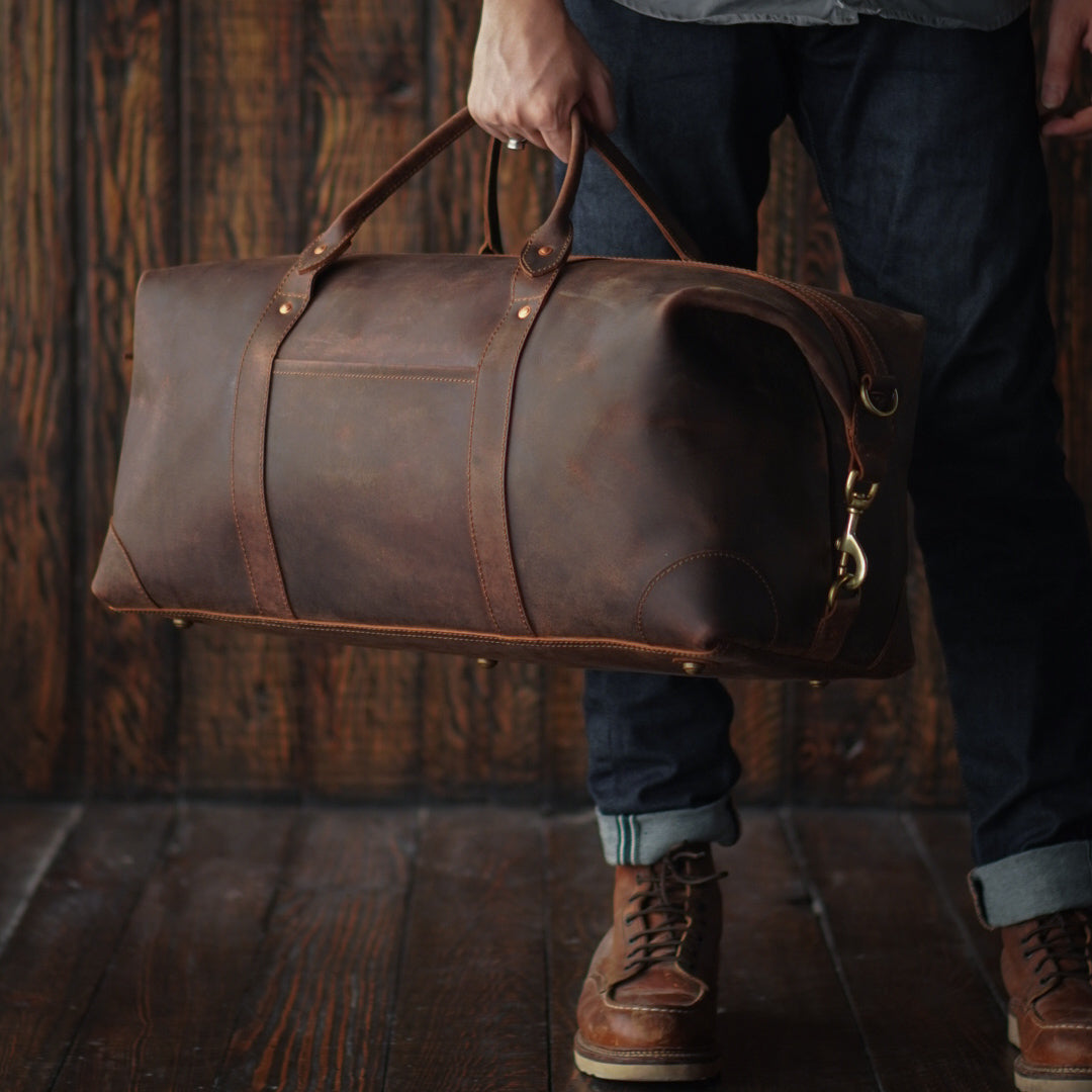 Heritage Duffle (Vintage Brown)
