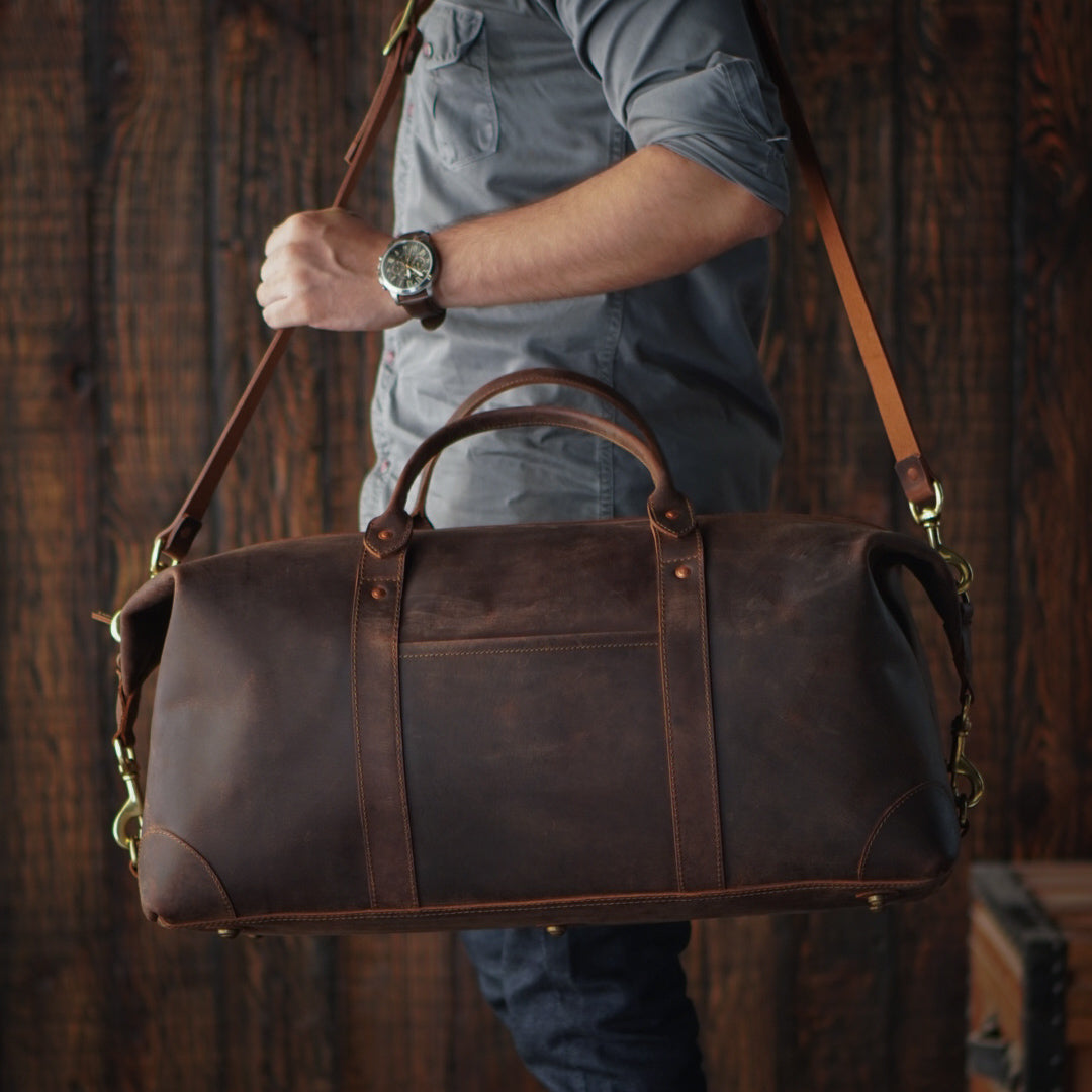 Heritage Duffle (Vintage Brown)