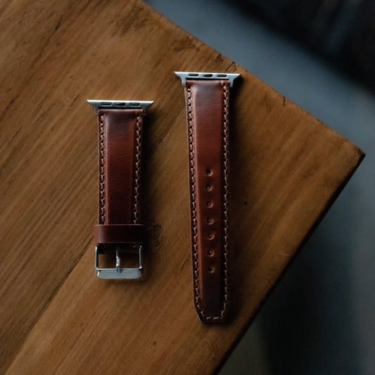 Legacy Apple Watch Lederarmband (Sattelbraun)