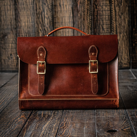 Hudson Satchel (Saddle Tan)