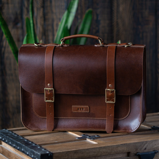 Brooklyn Satchel (Saddle Tan)