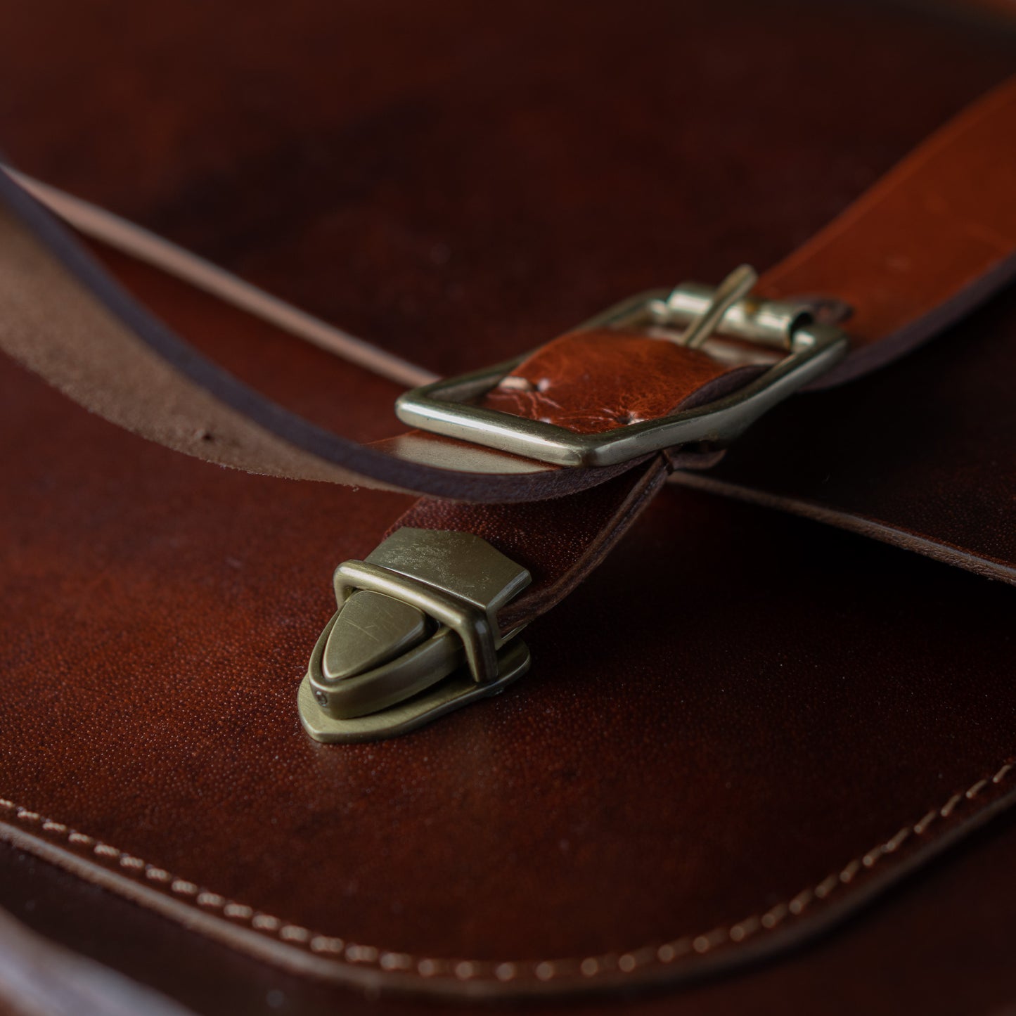 Brooklyn Satchel (Saddle Tan)