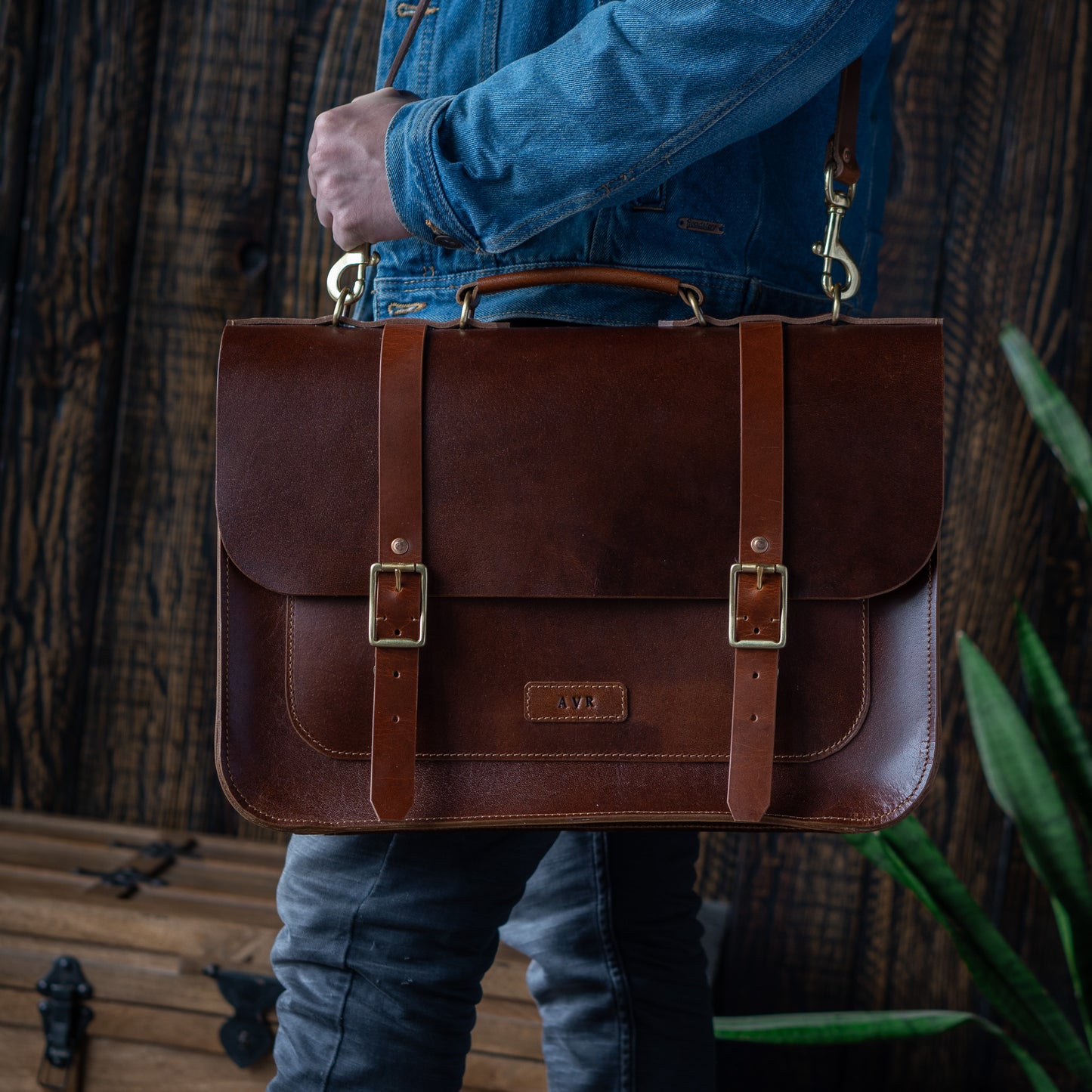 Brooklyn Satchel (Saddle Tan)