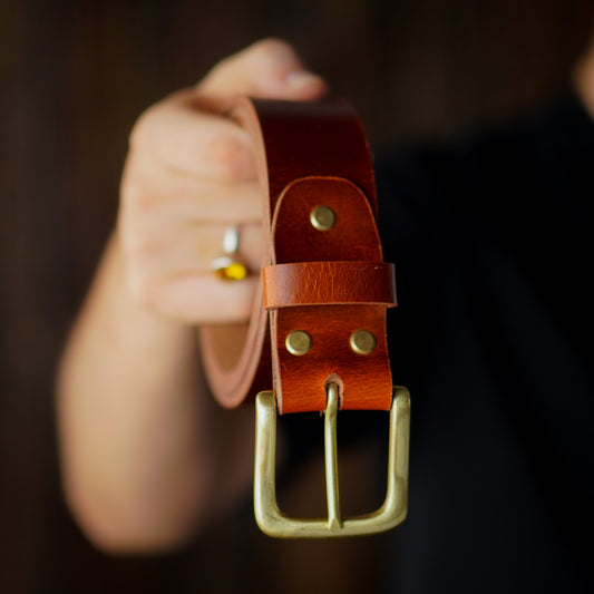 Ceinture Héritage (Selle Tan)