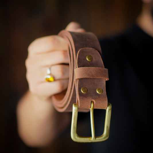 Ceinture Héritage (Marron Vintage)