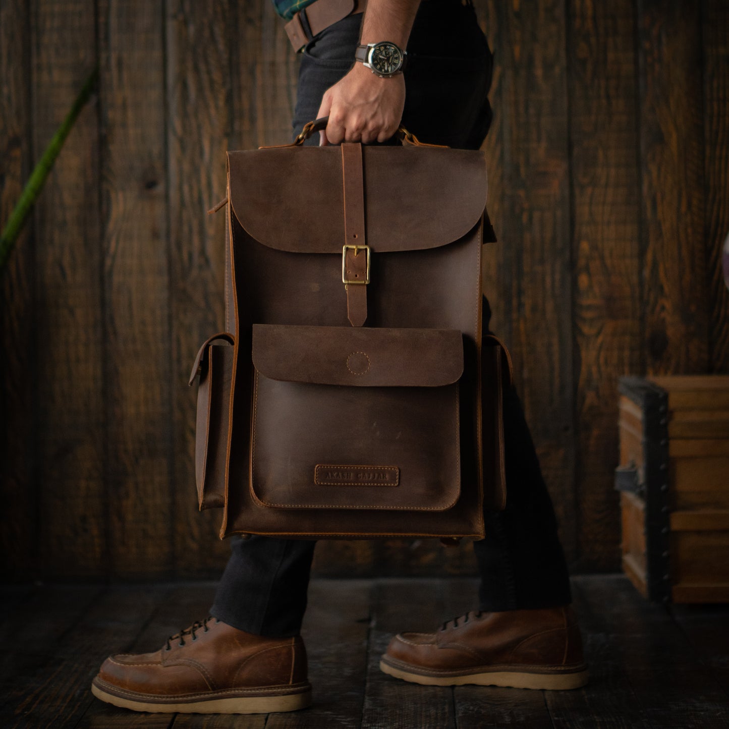 Heritage Backpack (Vintage Brown)