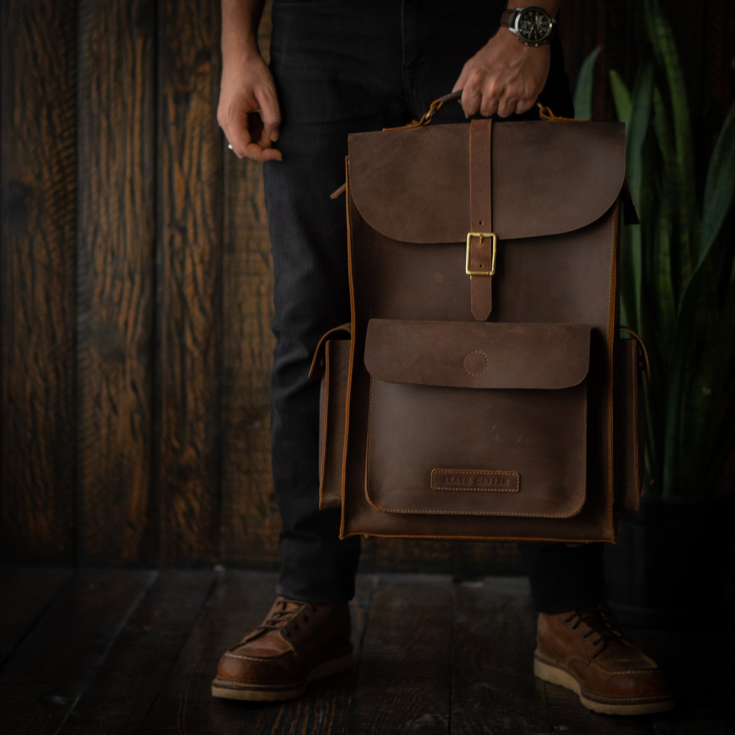 Heritage Backpack (Vintage Brown)