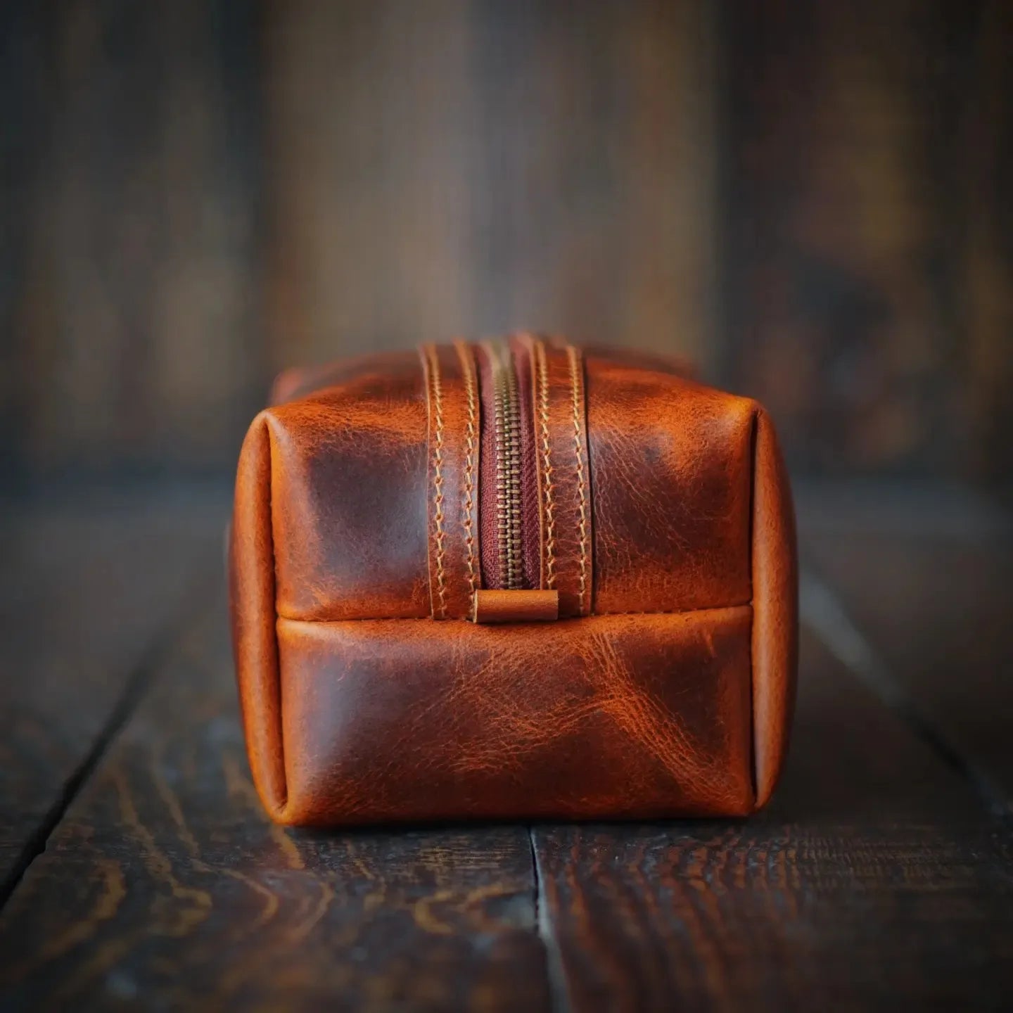 Portland Dopp Kit (Saddle Tan)