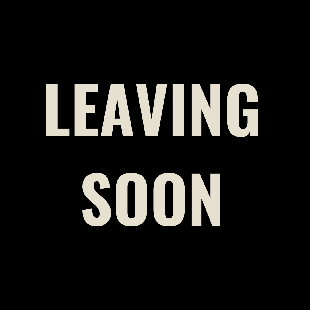 Leaving Soon!