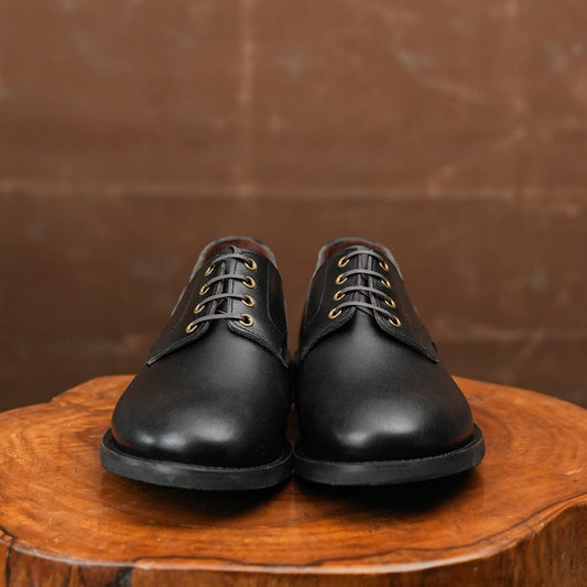 Craft Boondocker Shoes (Raven Black) Goodyear Welted STC