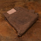 Five Pocket Bear Brown 12 Oz Hard Waxed Canvas Pants For Men (True Straight)
