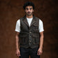 Gentleman’s Vest Jacket (Vintage Brown) Pre-Order
