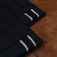 Five Pocket Double Black 14 Oz Selvedge Denim For Men (True Straight)
