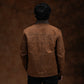 Cabin Jacket Bear Brown 12 Oz Hard Waxed Canvas