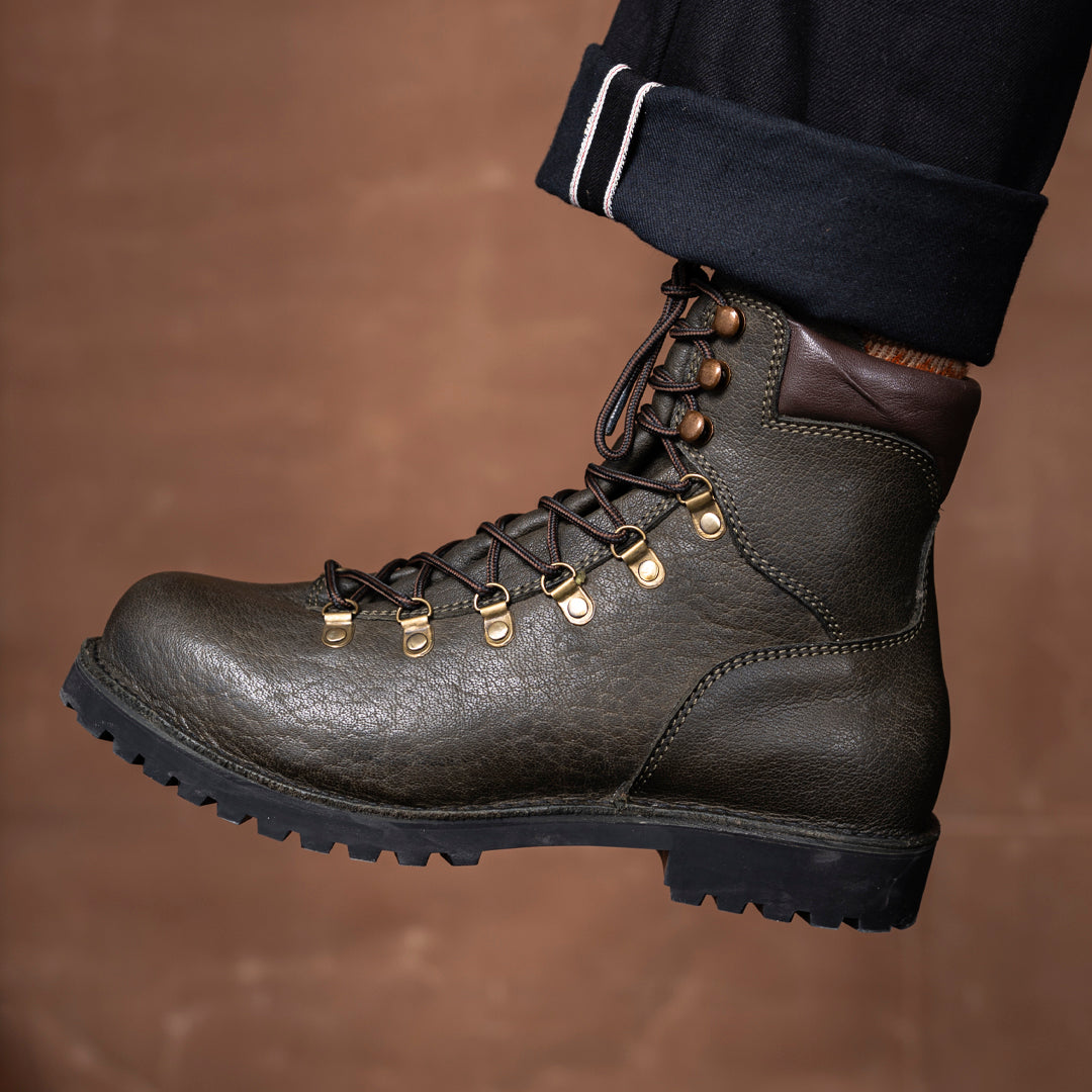 Himalayan Hiker Boots 6" (Moss Green) Water Repellent