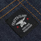 15 Oz Blue Blood Double Knee Carpenter 2.0 Selvedge Denim For Men ( True Straight)