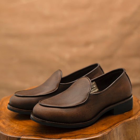 Belgian Loafers 2.0 (Vintage Brown) Goodyear Welted