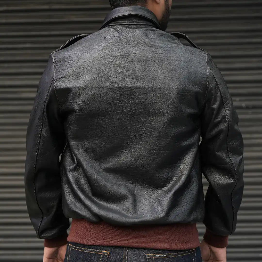 A2 Flight Jacket (Raven Black)