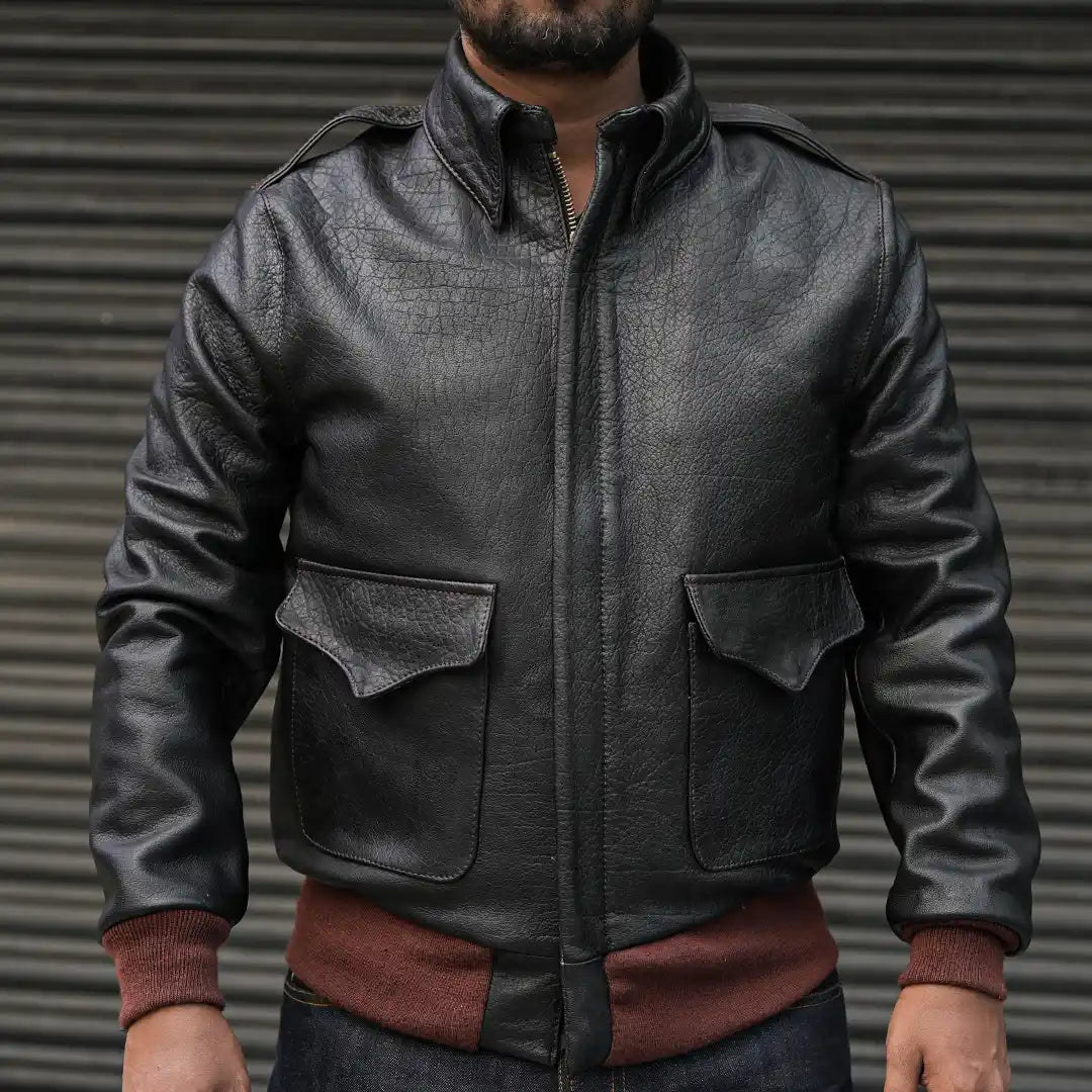 A2 Flight Jacket (Raven Black)