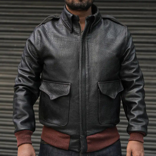 A2 Flight Jacket (Raven Black)