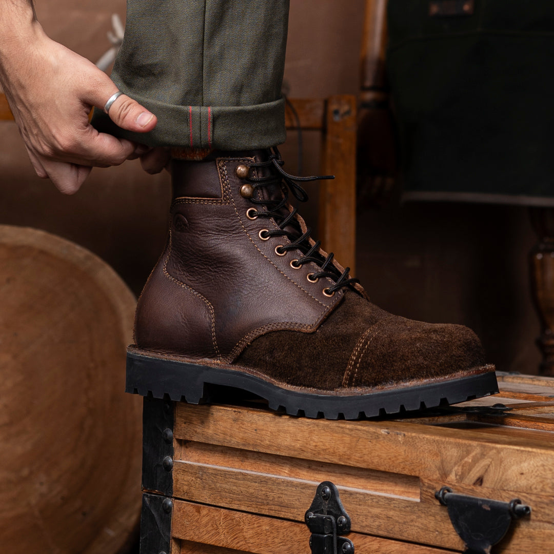 Himalayan Trailmaster Boots 6" (Grizzly Brown) Water Repellent
