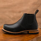 Chelsea Explorer Leather Boots 6" (Raven Black) Goodyear Welted