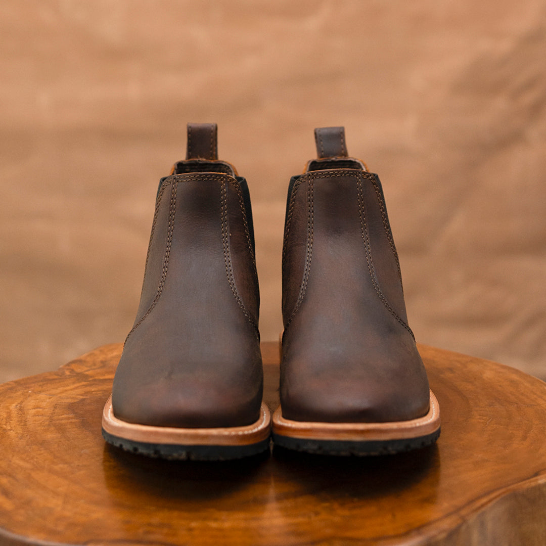 Bottines Chelsea Chicago (Vintage Brown) Goodyear Welted