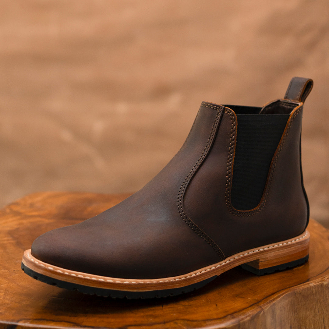 Bottines Chelsea Chicago (Vintage Brown) Goodyear Welted