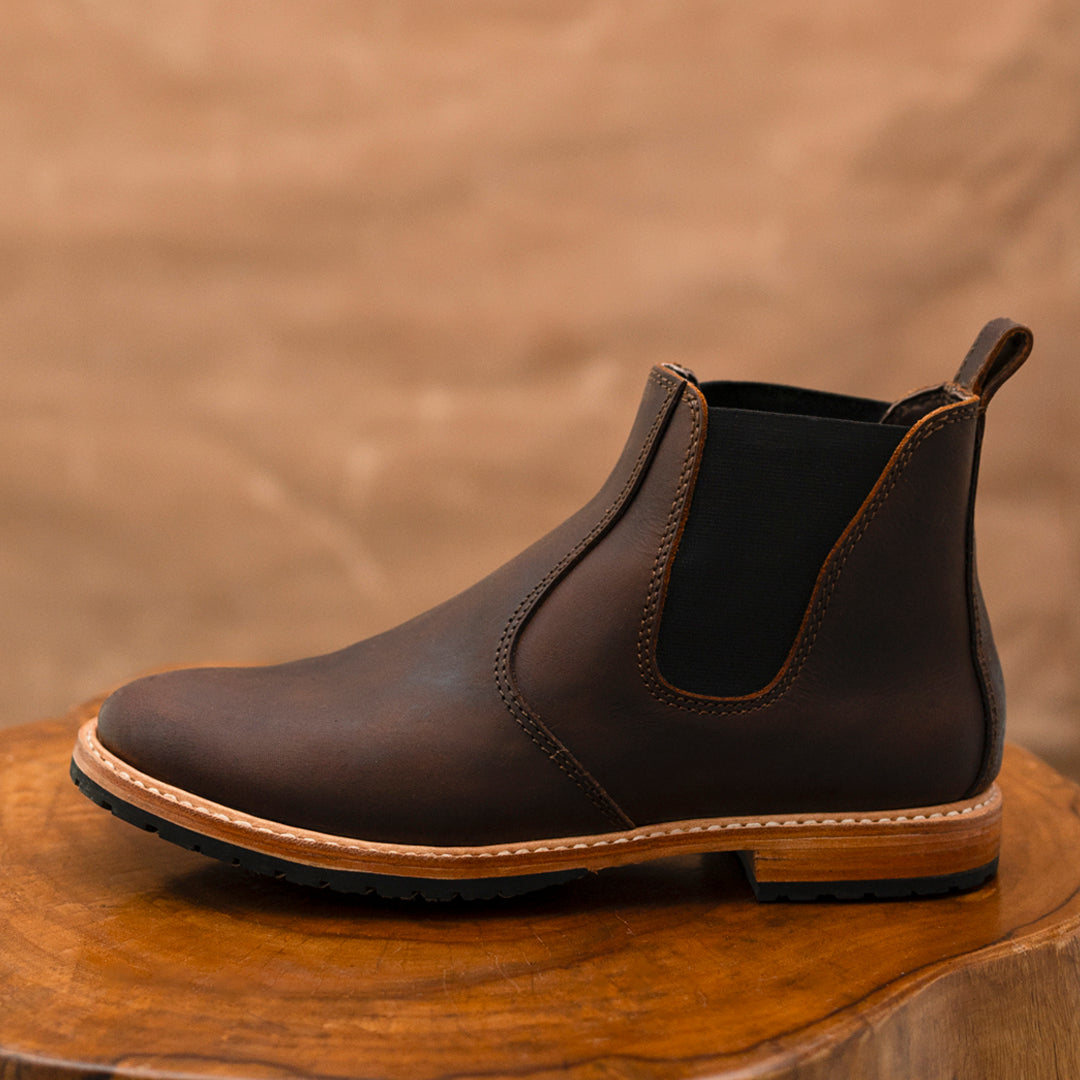 Bottines Chelsea Chicago (Vintage Brown) Goodyear Welted