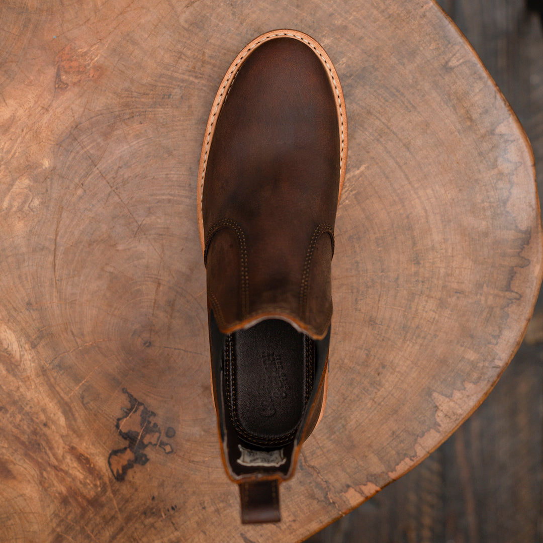 Bottines Chelsea Chicago (Vintage Brown) Goodyear Welted