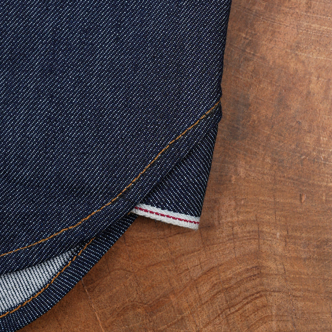 Selvedge Denim Overshirt 10 Oz (Indigo Blue)