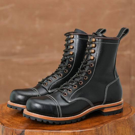 Ranger Boots 8" (Raven Black) Goodyear Welted
