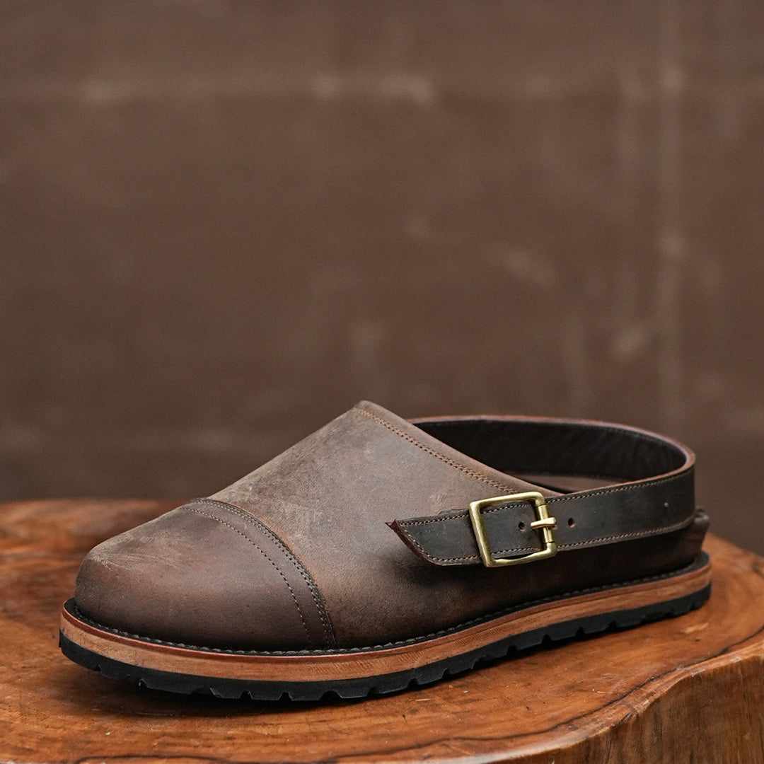 Ranger Slides (Vintage Brown) Goodyear Welted