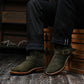 The Foundry Engineer Boots (Grizzly Green) Goodyear Welted
