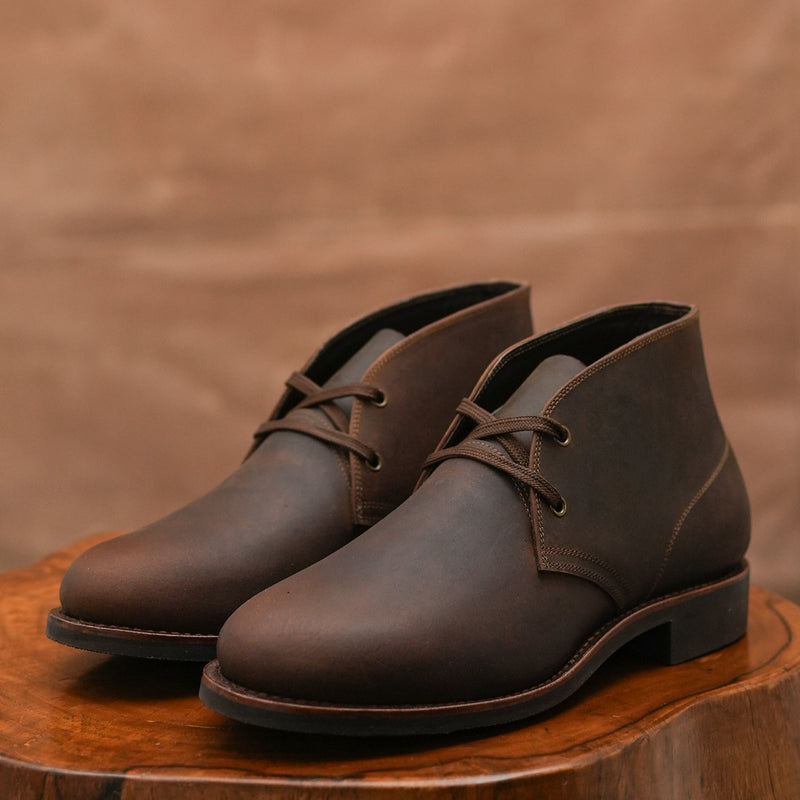 Hampton Desert Boot (Vintage Brown) Goodyear Welted STC