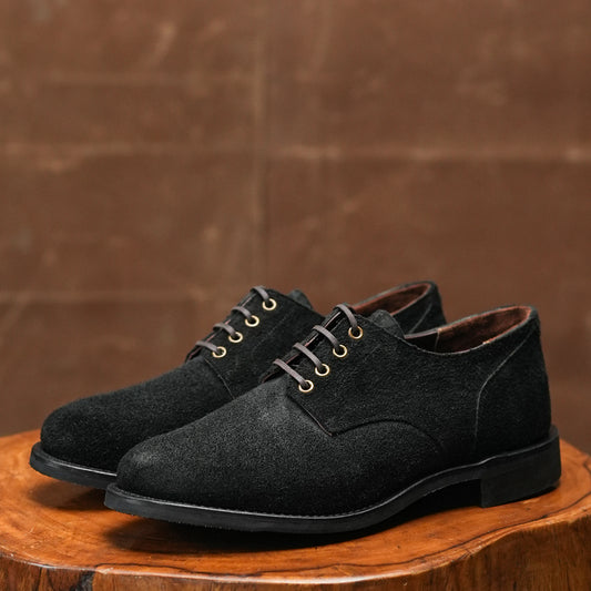 Craft Boondocker Shoes (Grizzly Black) Goodyear Welted