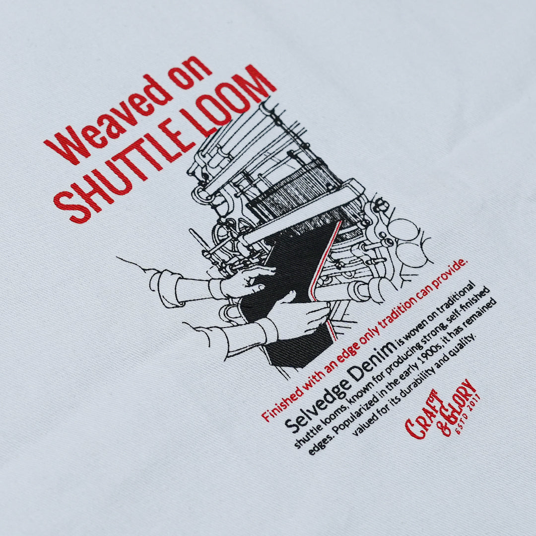 Five Pocket Ghost Black 13 Oz Selvedge Denim For Men (True Straight)